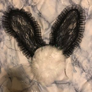 Lace Playboy bunny Halloween costume set